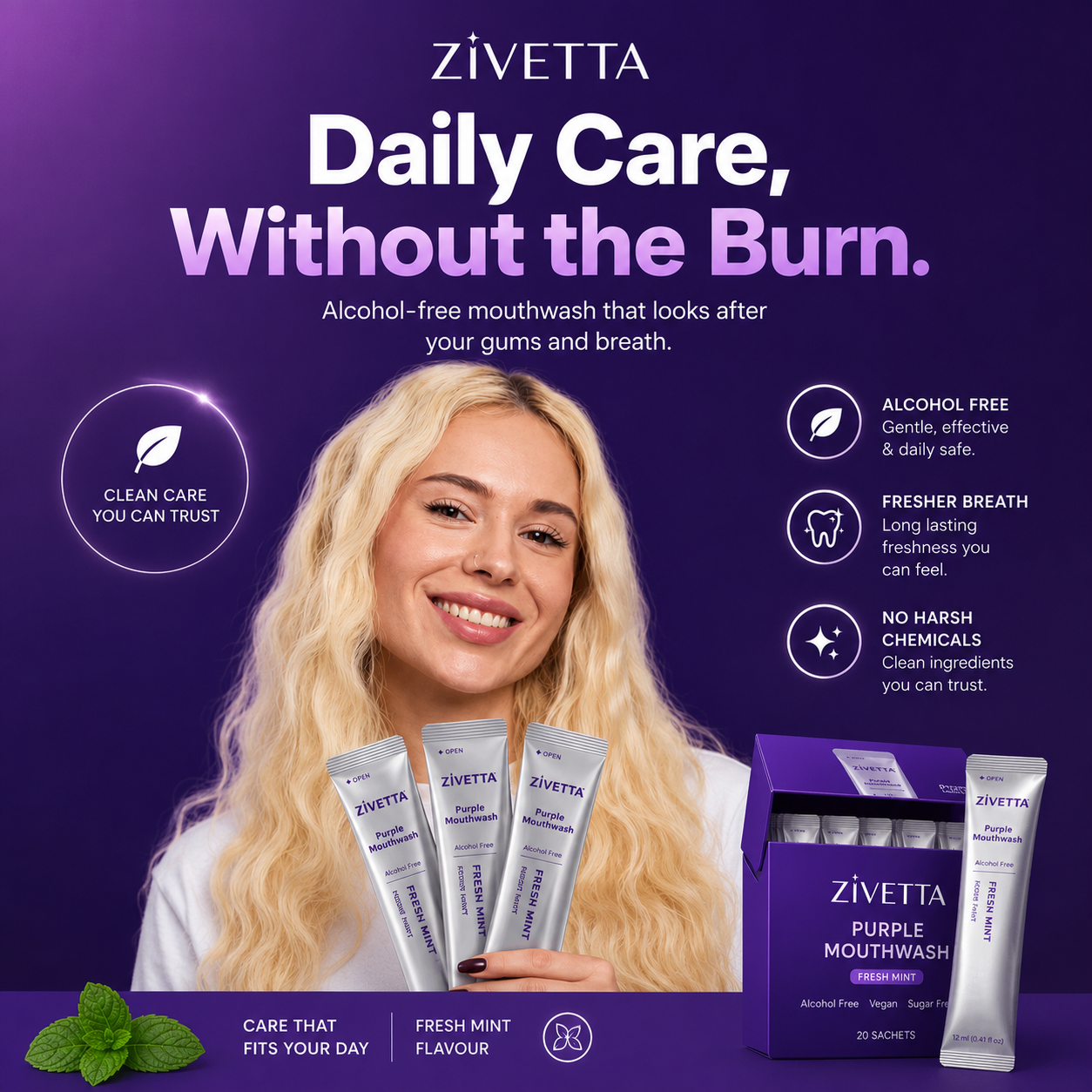 Zivetta Purple Mouthwash